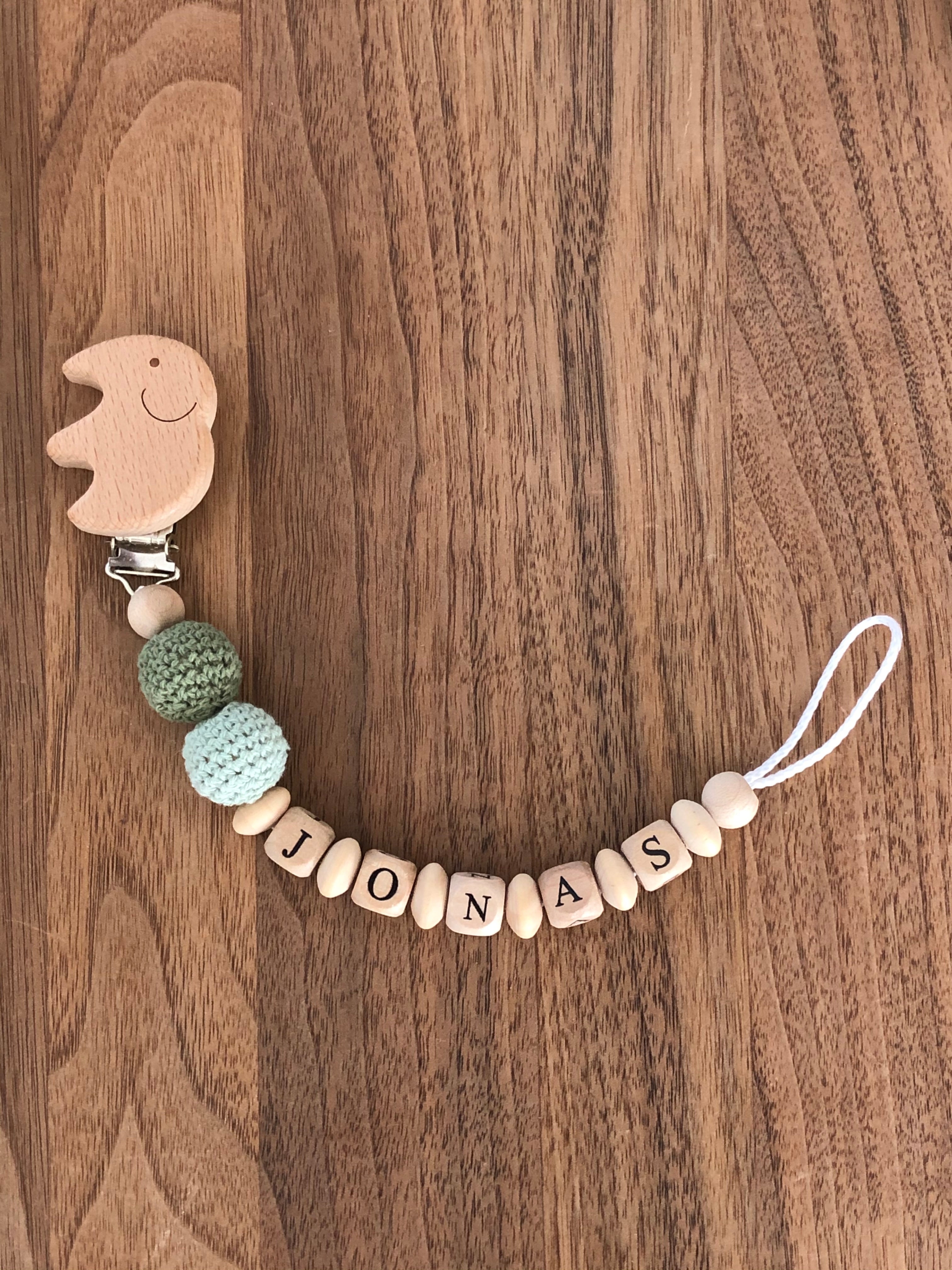Schnullerkette - Olive Mint