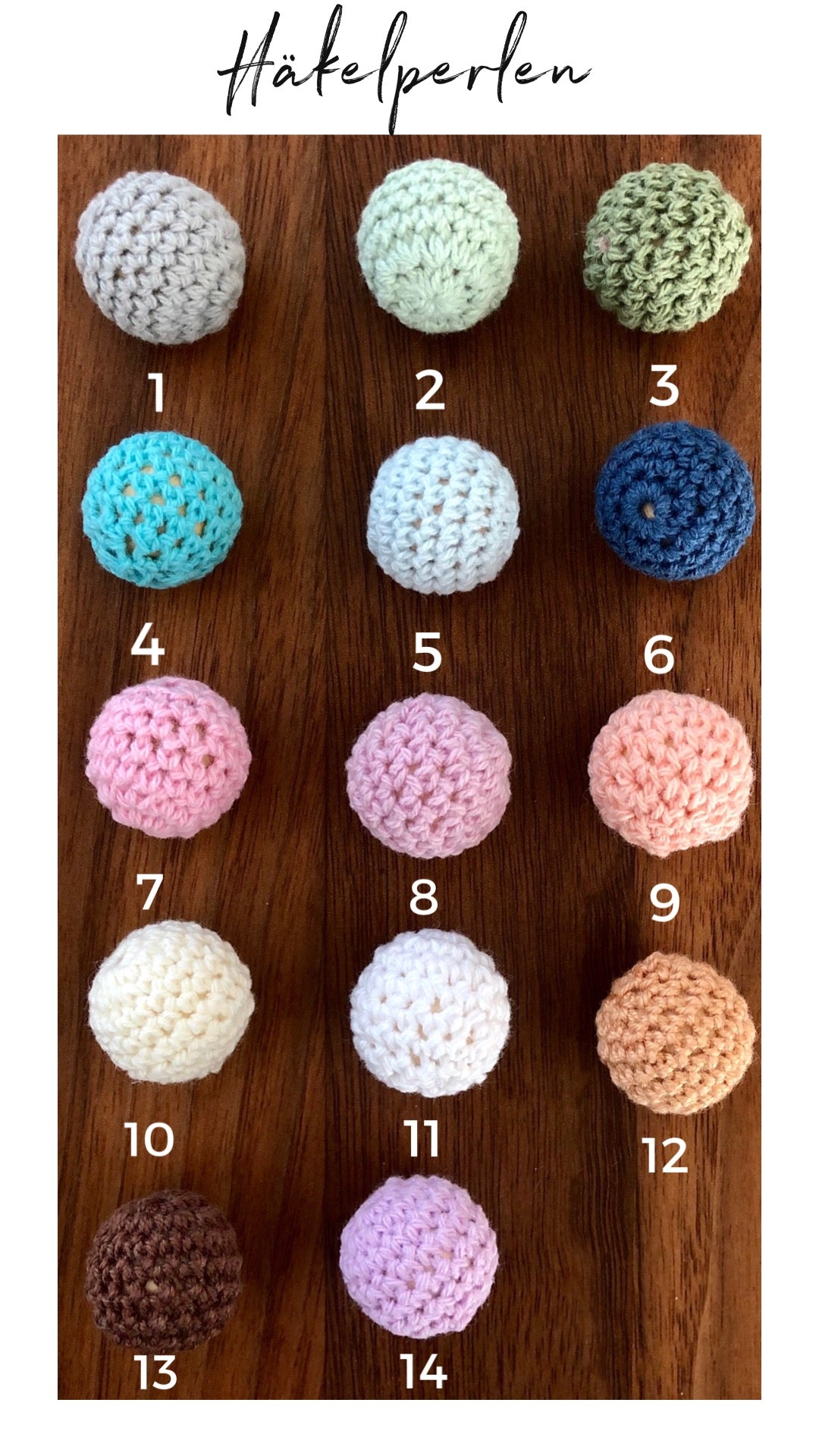 Schnullerkette Boho Buchstaben - Wunschfarbe